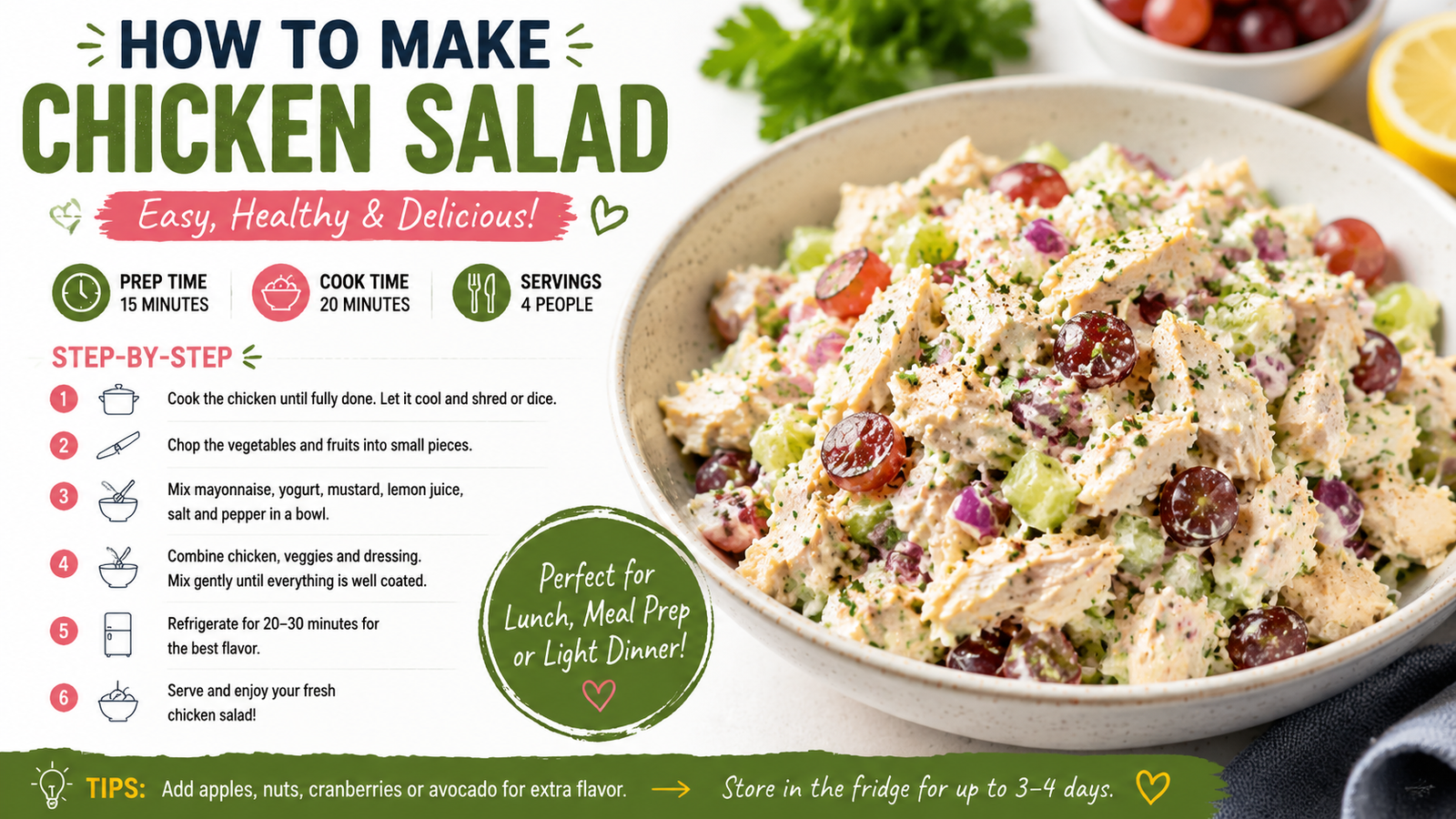 How to Make Chicken Salad
